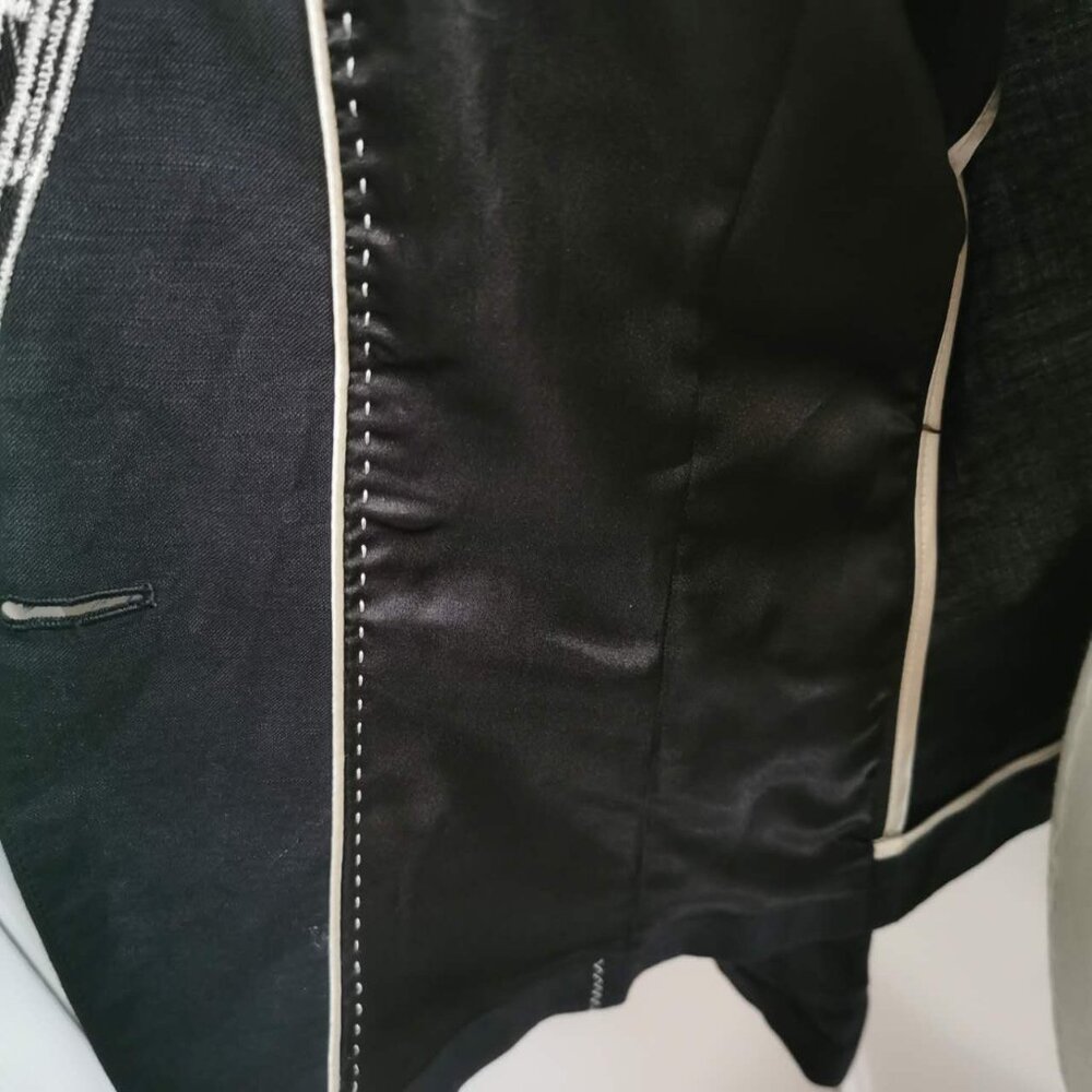 NESS LINEN-BLENDBLAZER (S/M) - Picture 3 of 6
